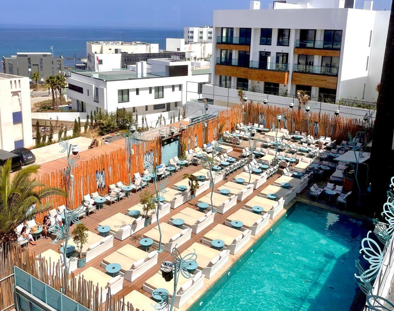 Mandarin Palace Hotel & Spa Ταγγέρη Εξωτερικό φωτογραφία The hotel's pool