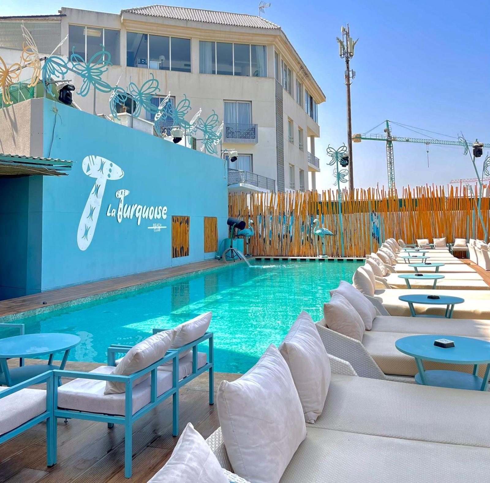 Mandarin Palace Hotel & Spa Ταγγέρη Εξωτερικό φωτογραφία The pool at the nightclub